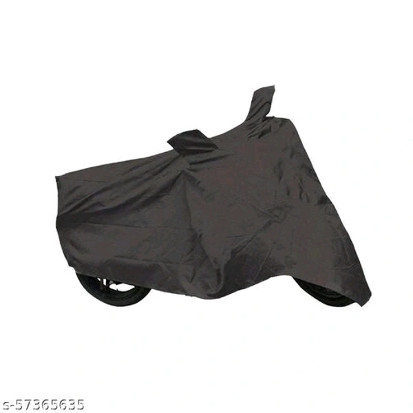 Enew - Universal Bike Cover UV Protection & Dustproof Bike Body Cover for Two Wheeler Bikes (Light Grey)