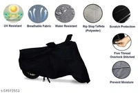 Riderscart Waterproof Two Wheeler Body Cover with Storage Bag for TVS NTORQ 125 Race Edition BS6 16 (Black)