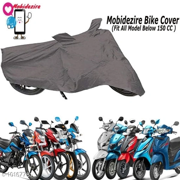 Mobidezire Two Colour Bike/Scooty Cover For Yamaha (Below 150Cc)