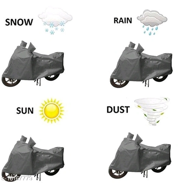 Mobidezire Two Colour Bike/Scooty Cover For Yamaha (Below 150Cc)