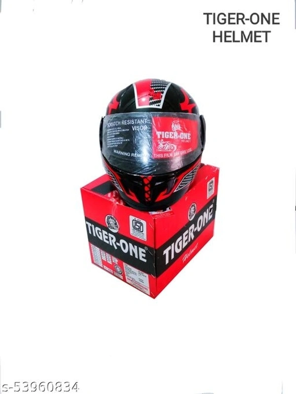 TIGER-ONE FULL FACE HELMET , 2JALI , MOTORBIKE HELMET , ISI APPROVED..