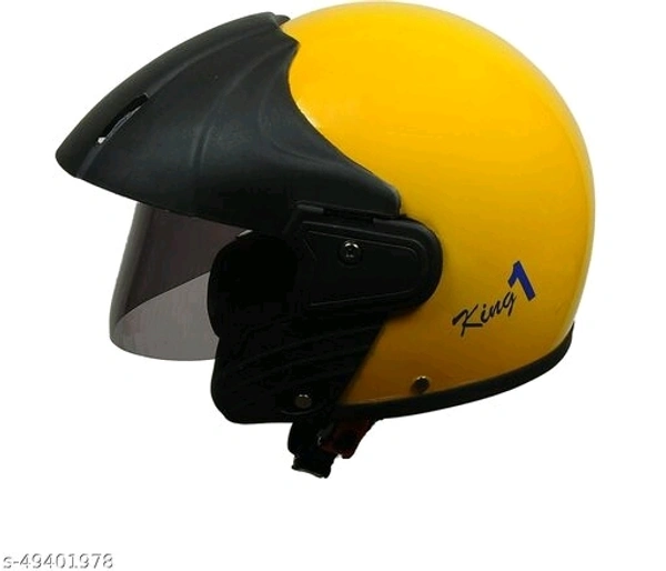 Rotomac Dhoom Yellow Motorbike Helmet (Yellow)
