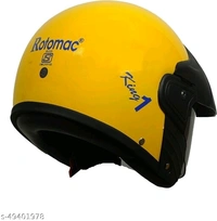 Rotomac Dhoom Yellow Motorbike Helmet (Yellow)