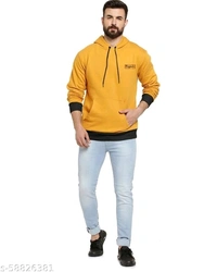 Trendy Graceful Men Sweatshirts - L