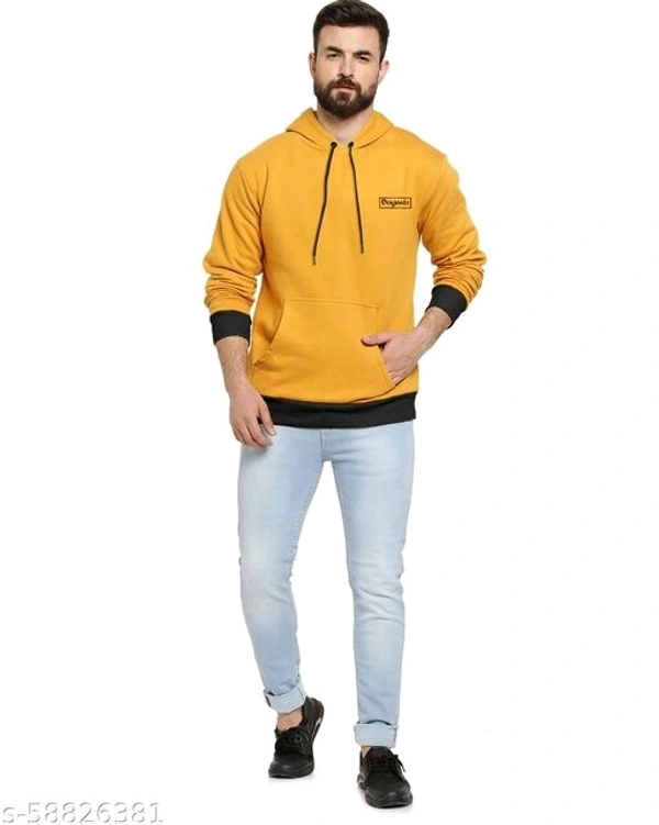 Trendy Graceful Men Sweatshirts - L