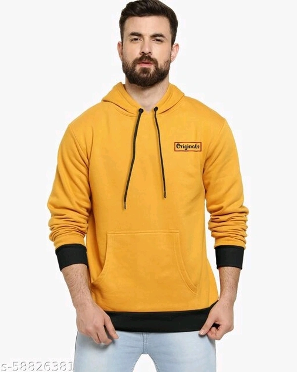 Trendy Graceful Men Sweatshirts - L