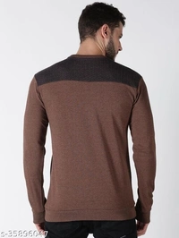 UrGear Full Sleeve Self Design Men Sweatshirt - L