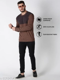UrGear Full Sleeve Self Design Men Sweatshirt - XL