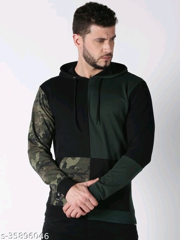 UrGear Full Sleeve Color Block Men Sweatshirt - XL