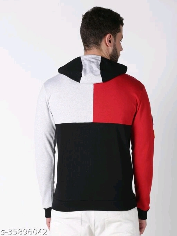 UrGear Full Sleeve Color Block Men Sweatshirt - S