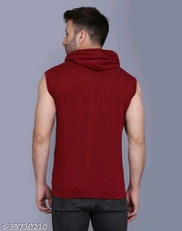 Men's Casual Hooded Tshirt - M
