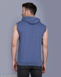 Men's Casual Hooded Tshirt - M