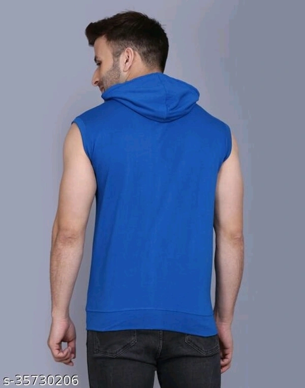 Men's Casual Hooded Tshirt - L