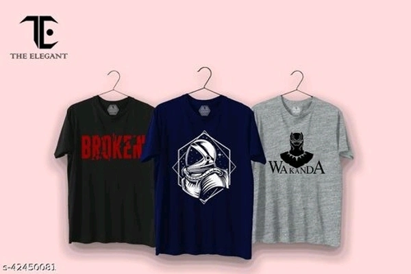 THE ELEGANT Mens Round Neck T shirt - XXL