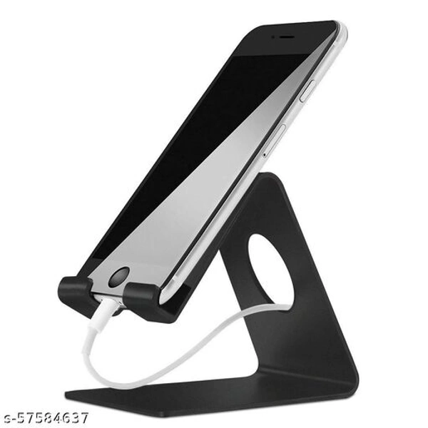 Foldable Tablet Mobile Stand Holder - [2021 Updated] Angle & Height Adjustable Desk Cell Phone Holder Anti-Slip Compatible with Smartphones/iPad Mini/Game/Kindle/