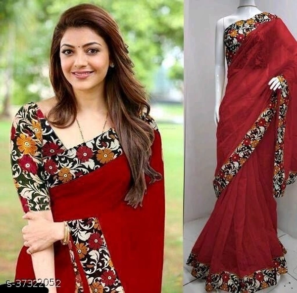 chanderi cotton saree