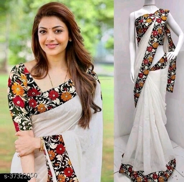 chanderi cotton saree