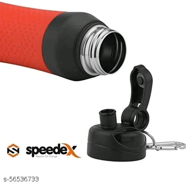 Speedex Stainless Steel Sipper Cap Fridge Water Bottle Office Gym Sports School 750ml Hook Cap