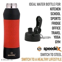 Speedex Stainless Steel Sipper Cap Fridge Water Bottle Office Gym Sports School 750ml Hook Cap
