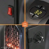 Electric Flame Heater Fan Air Warmer Fireplace Flame Heater