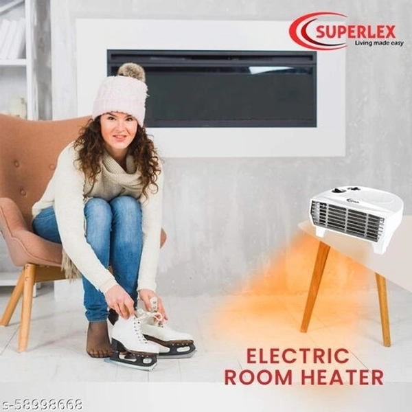 SUPERLEX OREO SFH01 (ISI Certified) Fan Room Heater