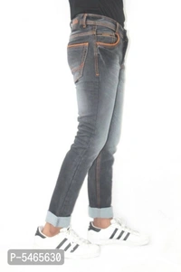 Men's Denim Black Jeans - 34