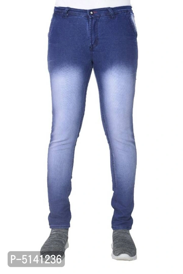 Trendy Stylish Denim Mid-Rise Jeans for Men - 32
