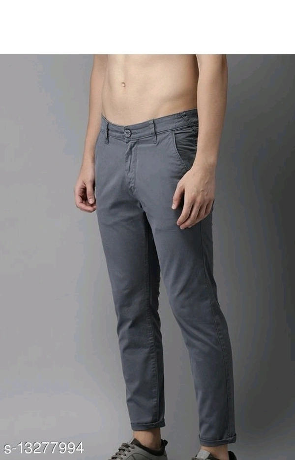 Stylish Mens Cotton Trouser - 32