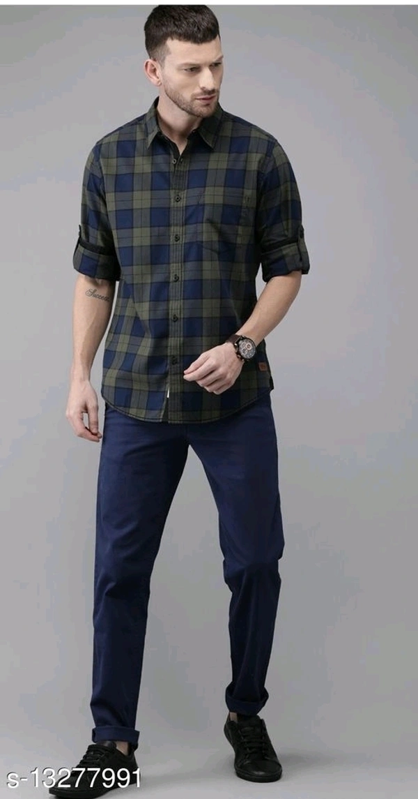 Stylish Mens Cotton Trouser - 30