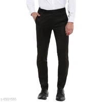 Inspire Pack Of 2 Formal Trousers (Black & Brown) - 30