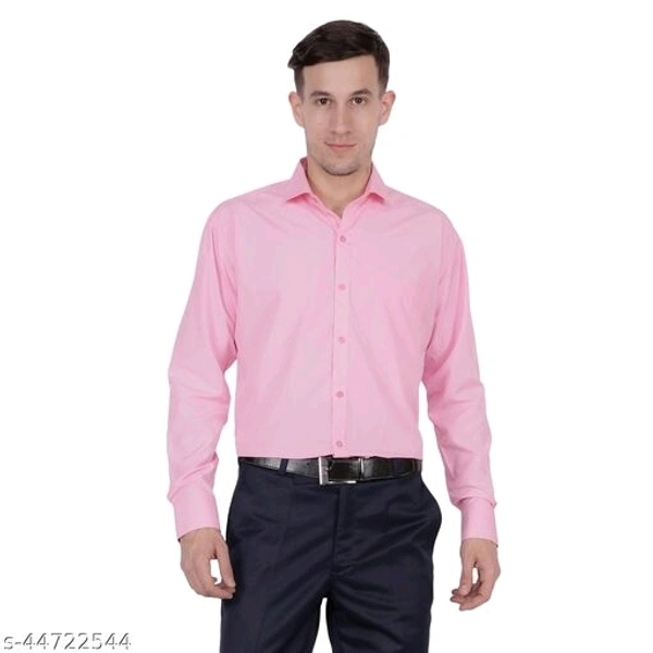 APPEL TOUCH Formal PINK  Full Sleeves Shirt - 4XL