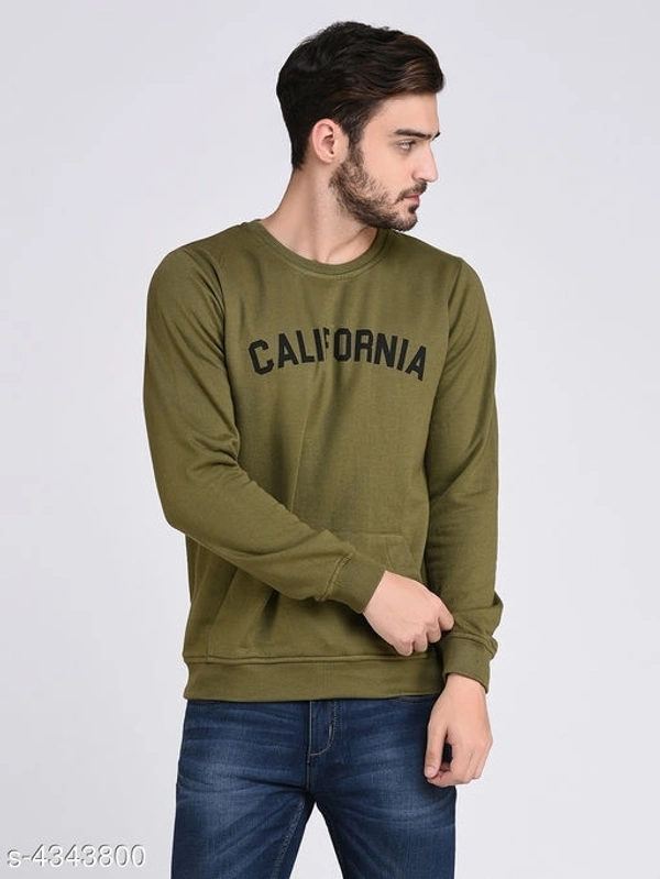 Stylish Men's Sweatshirt - L