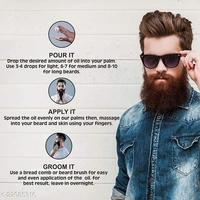 Omanta Almond Beard Growth Oil- For Stimulating fast Beard Growth Hair Oil  (30 ml)