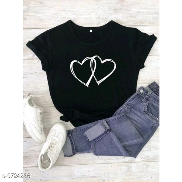Womaniyaweb Classic printed T-Shirt - XL