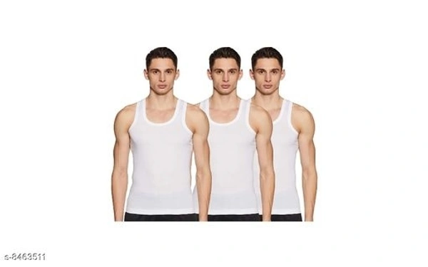 rooprang mens cotton vest pack of 2 - L