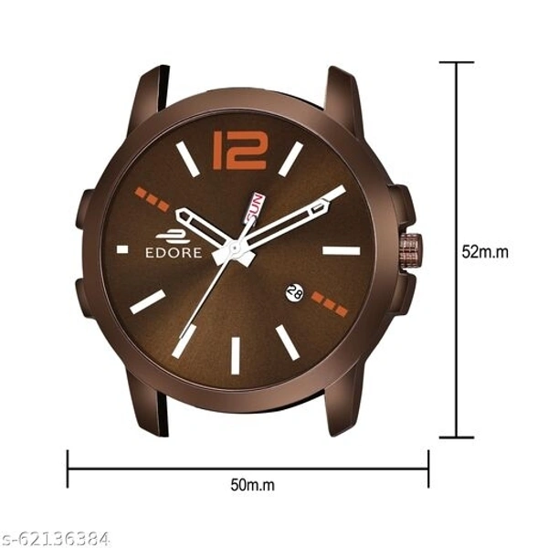 EDORE Analog Watch - For Boys(Diesel Orange)