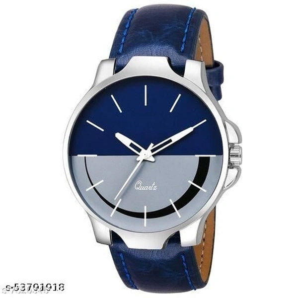 blue lethar men watch
