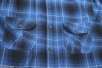 Hommie Double Pocket Checks Shirt - M