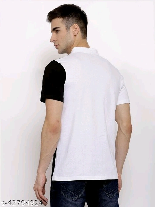 KAY DEE Printed Colorblock Casual Shirt For Mens - S