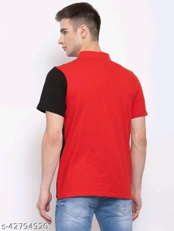 KAY DEE Printed Colorblock Casual Shirt For Mens - S