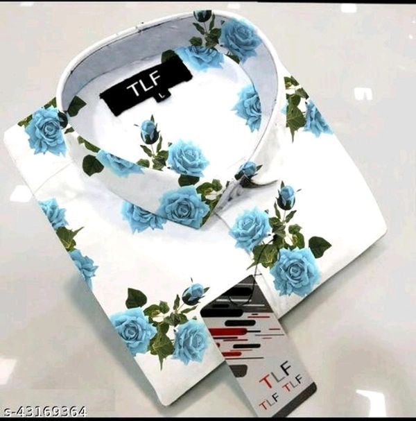 Trendy Partywear Men Shirts - M