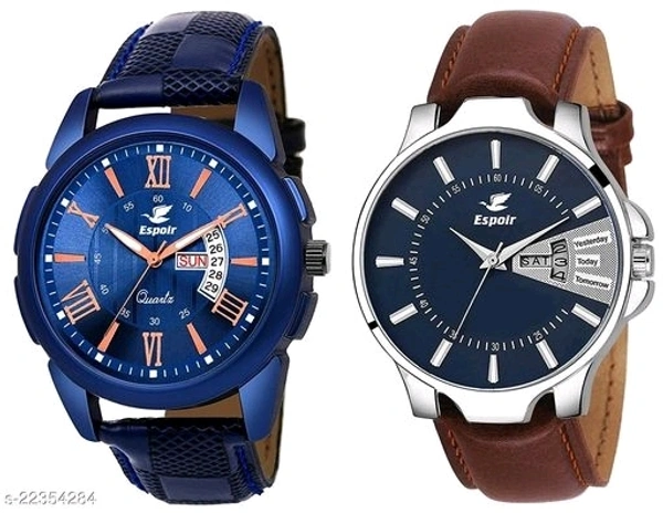 Espoir Boys and Men Watches Combo (LCS-96145,ES-81940)