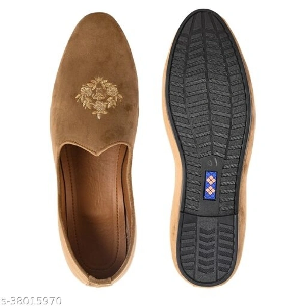 Aristitch Slipon Tan Men's Shoes - 7