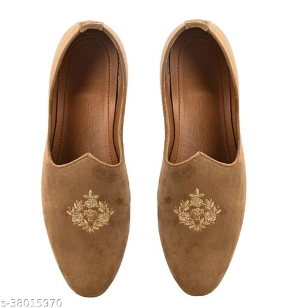 Aristitch Slipon Tan Men's Shoes - 8