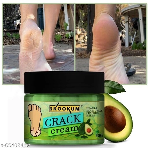 Skookum Foot Crack Cream For Dry Cracked Heels & Feet (50gm)
