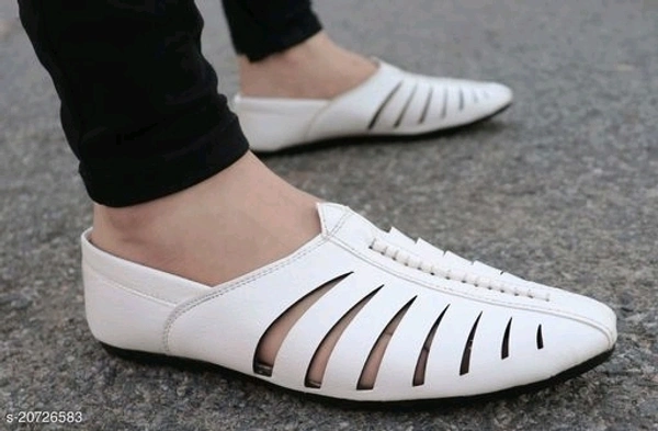 mens stylish casual Nagra and flip flop - 6