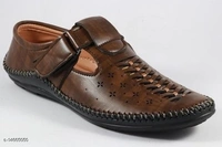 Attractive Men's Brown Sandals - 8