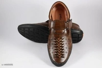 Attractive Men's Brown Sandals - 10