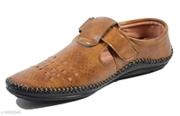 Mr Men Tan Casual Sandals, Tan Party wear Sandals,  Tan Regular Wear Sandals,  Tan Ethnic Sandals3 - 8