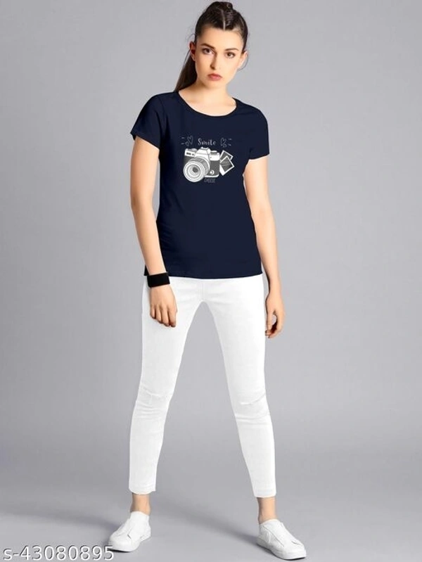Combo Trendy Glamorous Women Tshirts - S